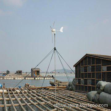 fish raft wind power system